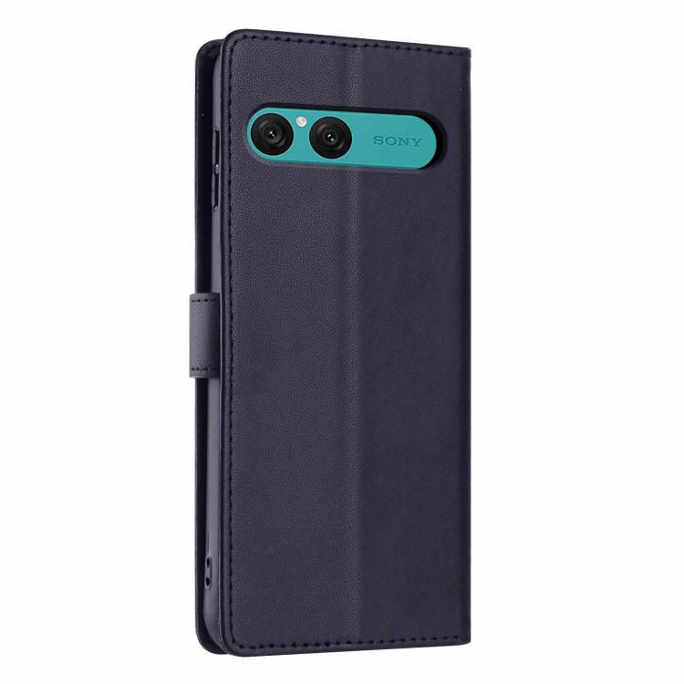 For Sony Xperia 10 VII Tree Cat Embossed Flip Vegan Leather Phone Case
