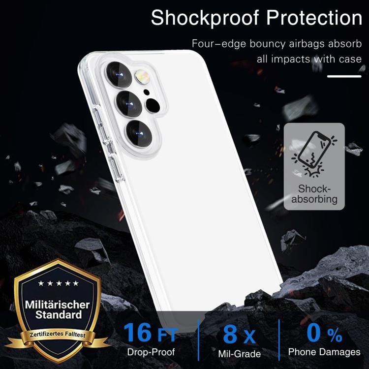 For Samsung Galaxy S26 Ultra 5G Shockproof Terminator PC Integrated TPU Phone Case