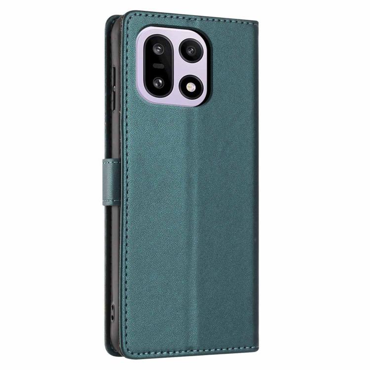 For OnePlus 15 Tree Cat Embossed Flip Vegan Leather Phone Case