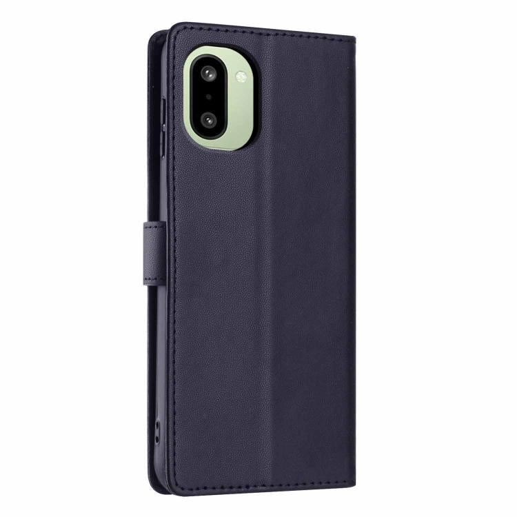 For OnePlus Ace 6T Tree Cat Embossed Flip Vegan Leather Phone Case