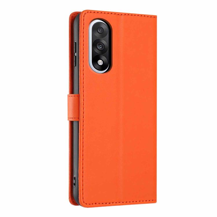 For OnePlus Nord 5 Tree Cat Embossed Flip Vegan Leather Phone Case