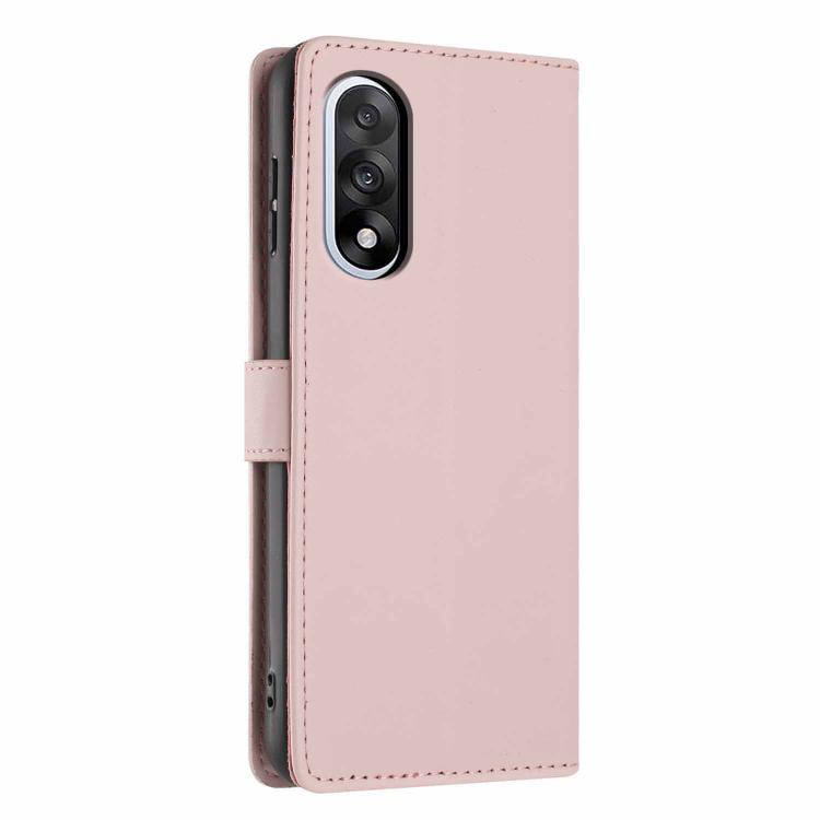 For OnePlus Nord 5 Tree Cat Embossed Flip Vegan Leather Phone Case