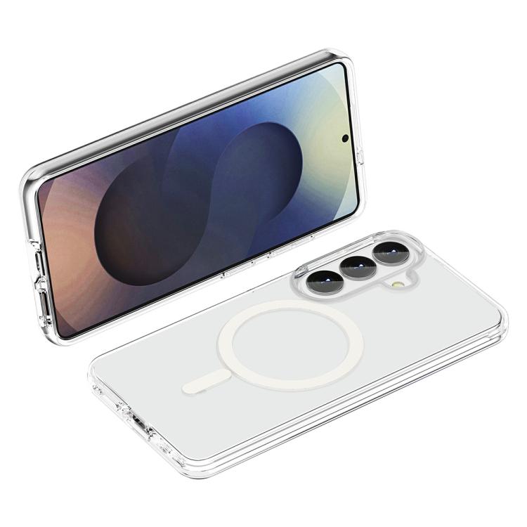 For Samsung Galaxy S26 5G Terminator MagSafe Magnetic Phone Case - Transparent