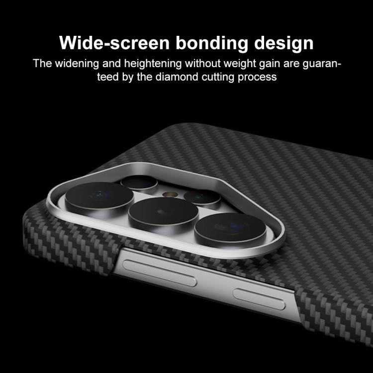 For Samsung Galaxy S26 Ultra 5G 600D Fine Grain Series Carbon Fiber MagSafe Phone Case