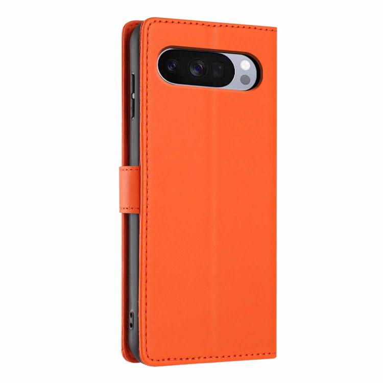 For Google Pixel 10 / 10 Pro Tree Cat Embossed Flip Vegan Leather Phone Case