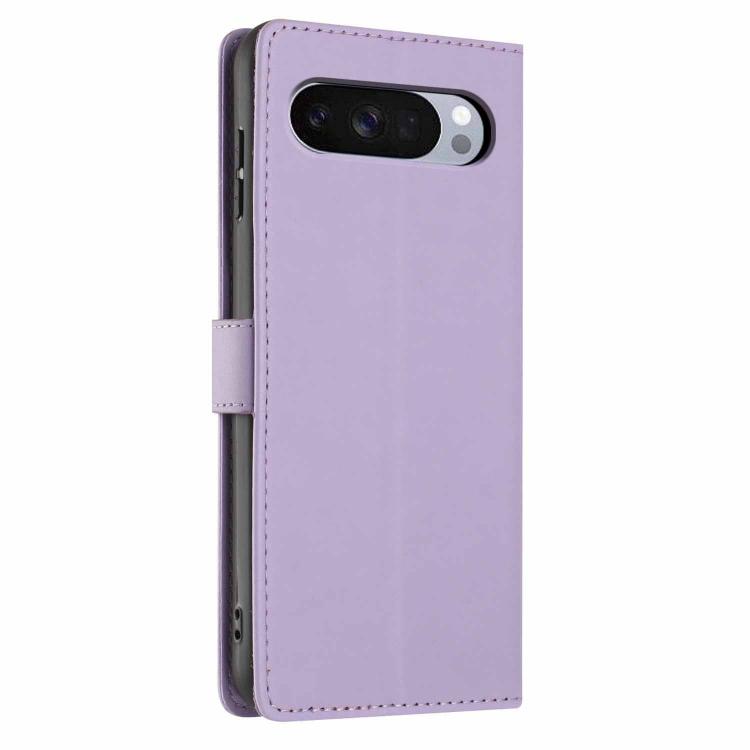 For Google Pixel 10 / 10 Pro Tree Cat Embossed Flip Vegan Leather Phone Case