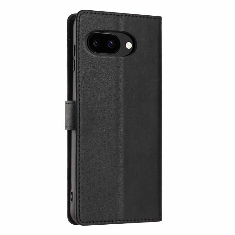 For Google Pixel 10a Tree Cat Embossed Flip Vegan Leather Phone Case