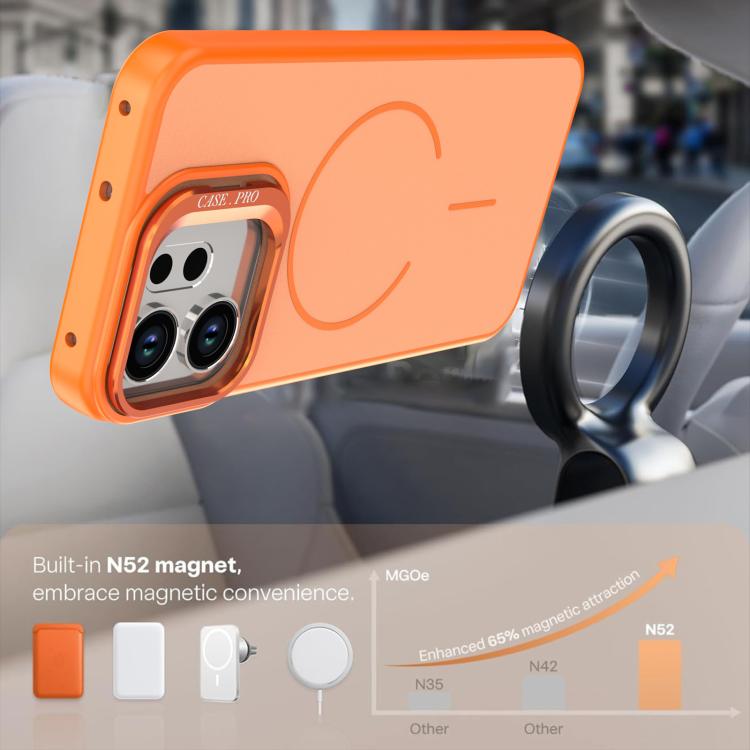 For OPPO Reno14 F 5G Global Bright Color Contrast Skin-feel Camera Bracket Magsafe Phone Case