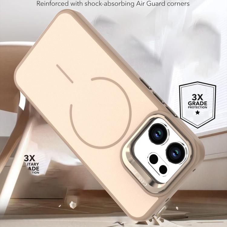 For OPPO Reno14 F 5G Global Bright Color Contrast Skin-feel Camera Bracket Magsafe Phone Case