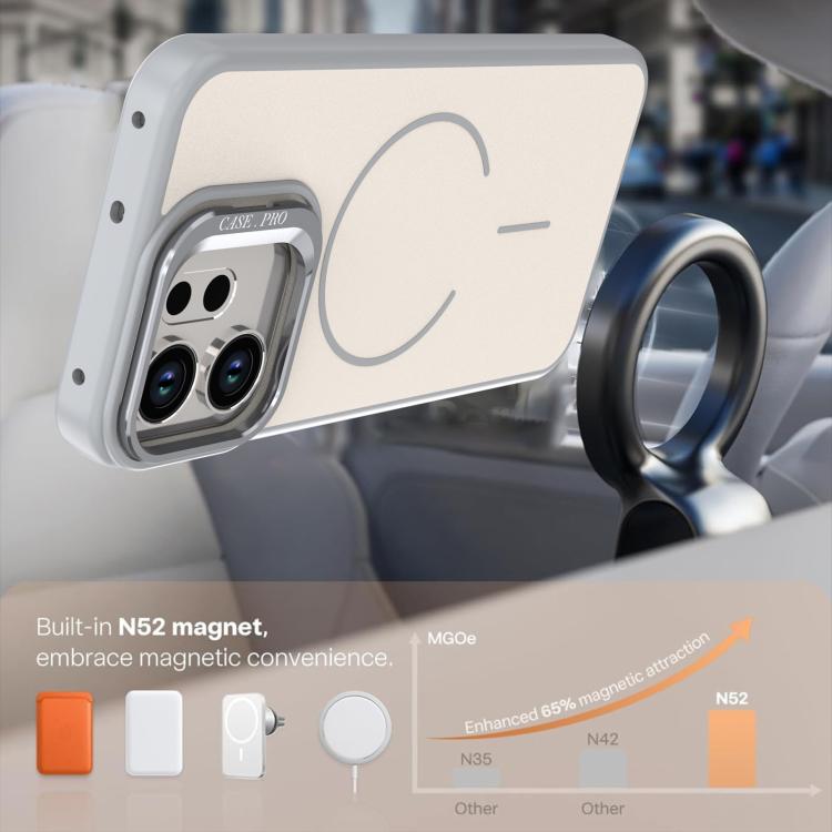For OPPO Reno14 F 5G Global Bright Color Contrast Skin-feel Camera Bracket Magsafe Phone Case