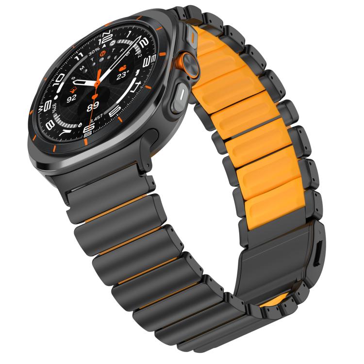 For Samsung Galaxy Watch Ultra 47mm / Ultra 2025 Norman Magnetic Buckle Titanium Metal Watch Band