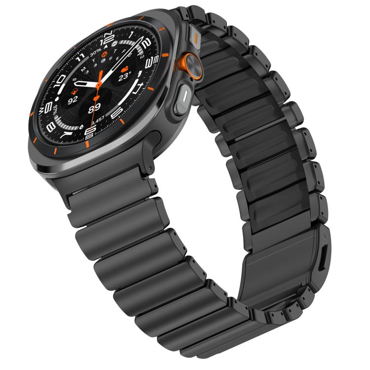 For Samsung Galaxy Watch Ultra 47mm / Ultra 2025 Norman Magnetic Buckle Titanium Metal Watch Band