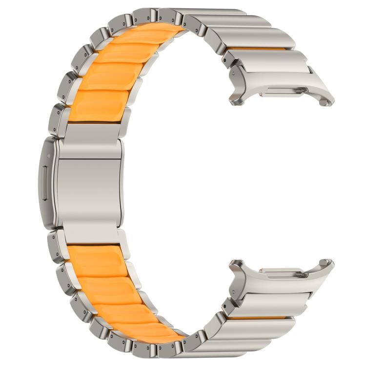 For Samsung Galaxy Watch Ultra 47mm / Ultra 2025 Norman Magnetic Buckle Titanium Metal Watch Band