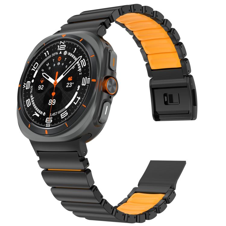 For Samsung Galaxy Watch8 / Watch8 Classic Norman Magnetic Buckle Titanium Metal Watch Band