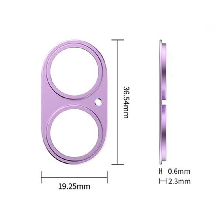 For iPhone 17 XDcase 5pcs Titanium Alloy Hollow Camera Lens Protector