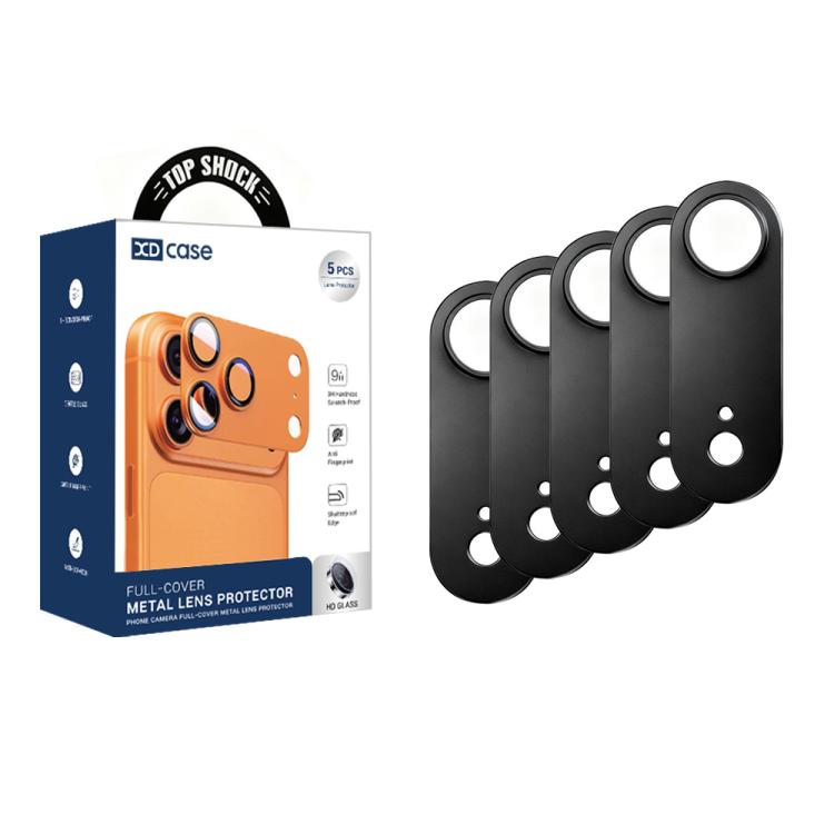 For iPhone Air XDcase 5pcs Titanium Alloy Hollow Camera Lens Protector