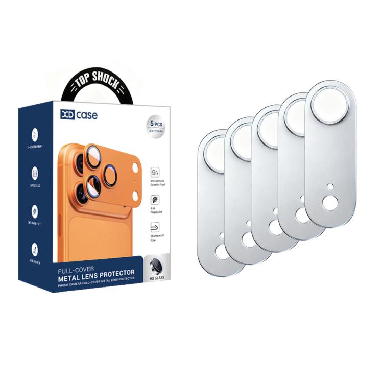 For iPhone Air XDcase 5pcs Titanium Alloy Hollow Camera Lens Protector