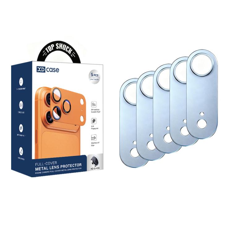 For iPhone Air XDcase 5pcs Titanium Alloy Hollow Camera Lens Protector