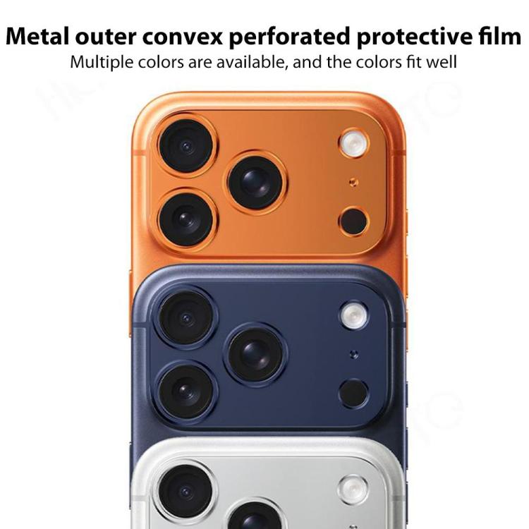 For iPhone Air XDcase 5pcs Titanium Alloy Hollow Camera Lens Protector
