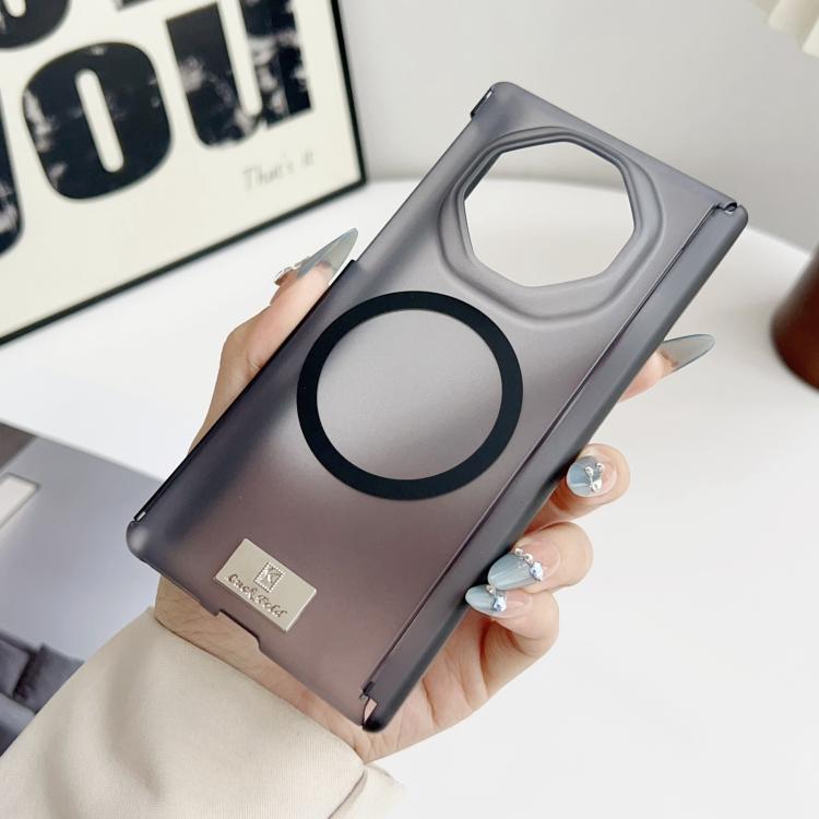 For Huawei Mate XTs Ultimate Icy Matte Dual-Side Magnetic Hinge Phone Case with Nameplate