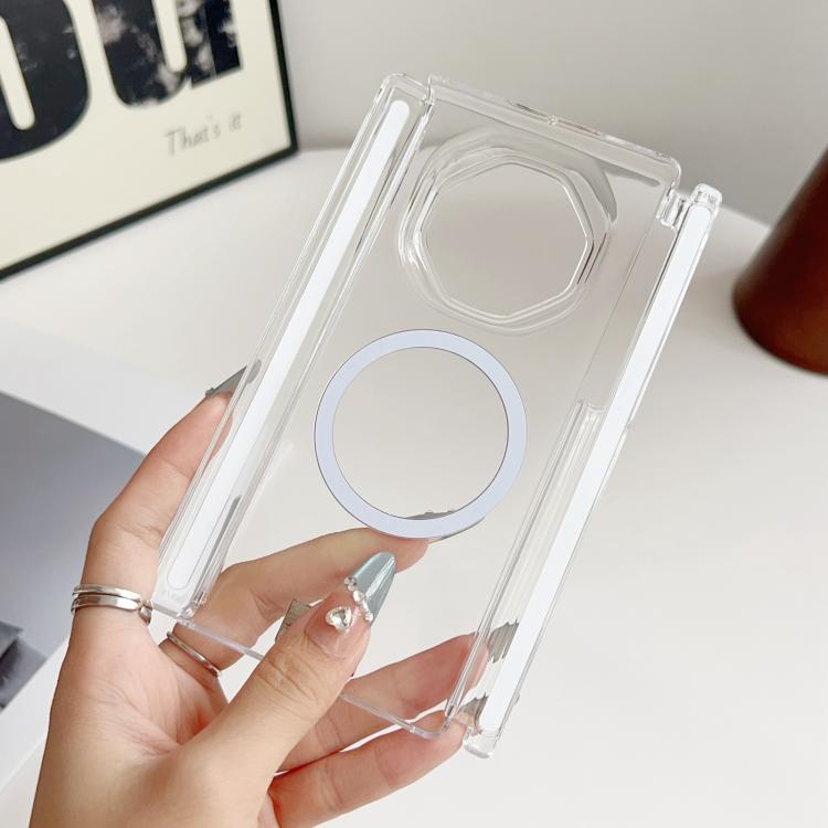 For Huawei Mate XTs Ultimate Icy Matte Dual-Side Magnetic Hinge Phone Case with Nameplate
