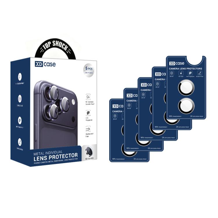 For iPhone 17 XDcase 5pcs AF + AR Hawkeye Camera Lens Protector with Alignment Tool