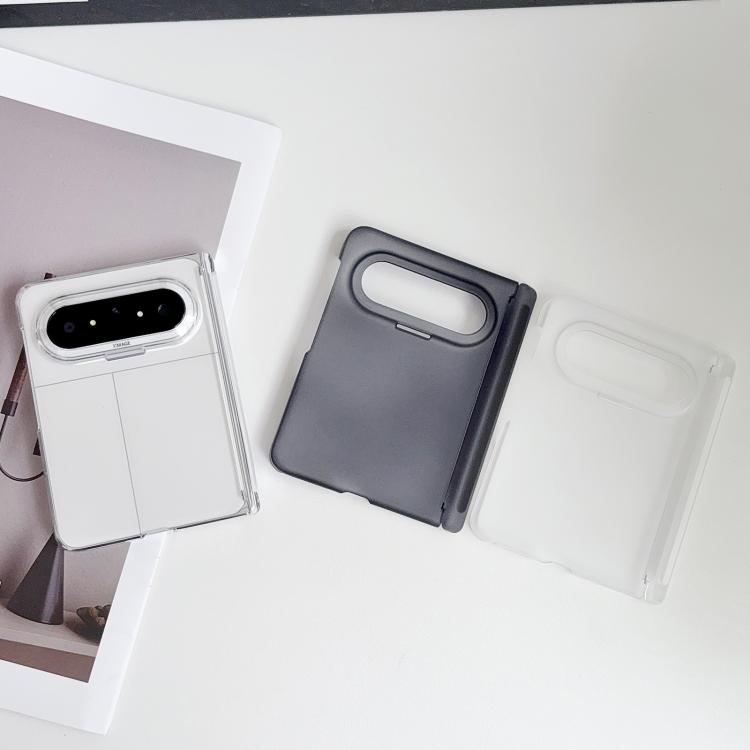 For Huawei Pura X Max Icy Matte Magnetic Dual Hinge Phone Case
