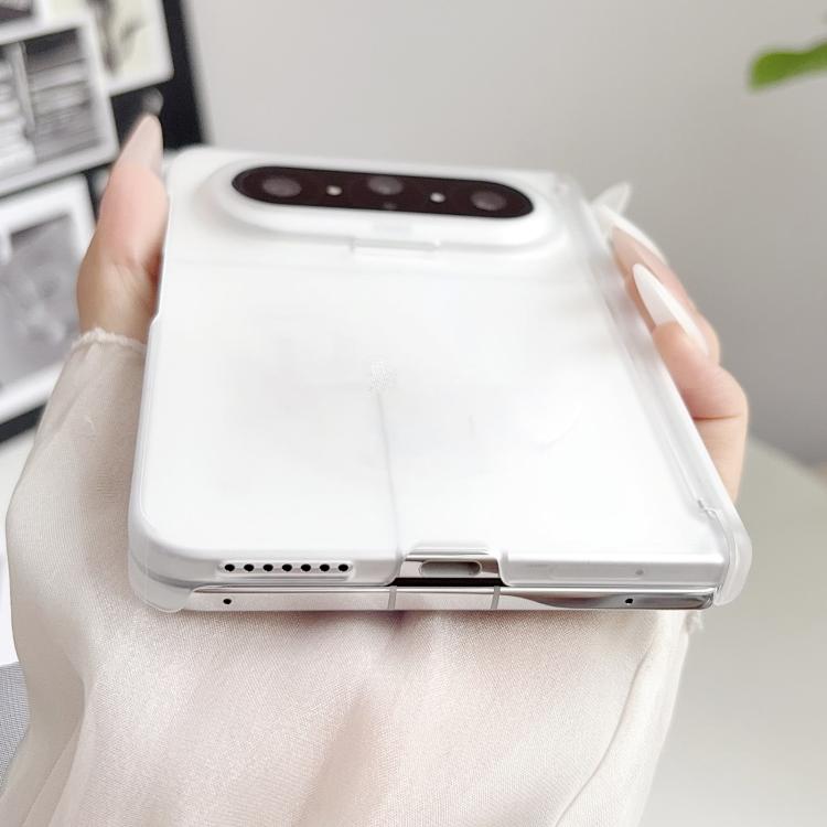 For Huawei Pura X Max Icy Matte Magnetic Dual Hinge Phone Case