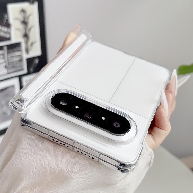 For Huawei Pura X Max Icy Matte Magnetic Dual Hinge Phone Case
