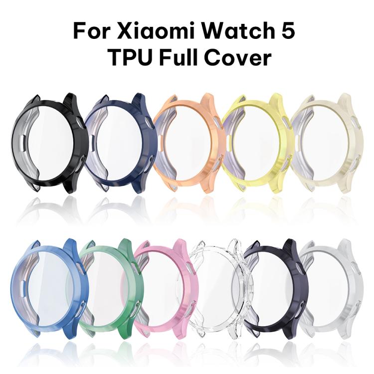 For Xiaomi Watch 5 xDfind Electroplated TPU Watch Protective Case