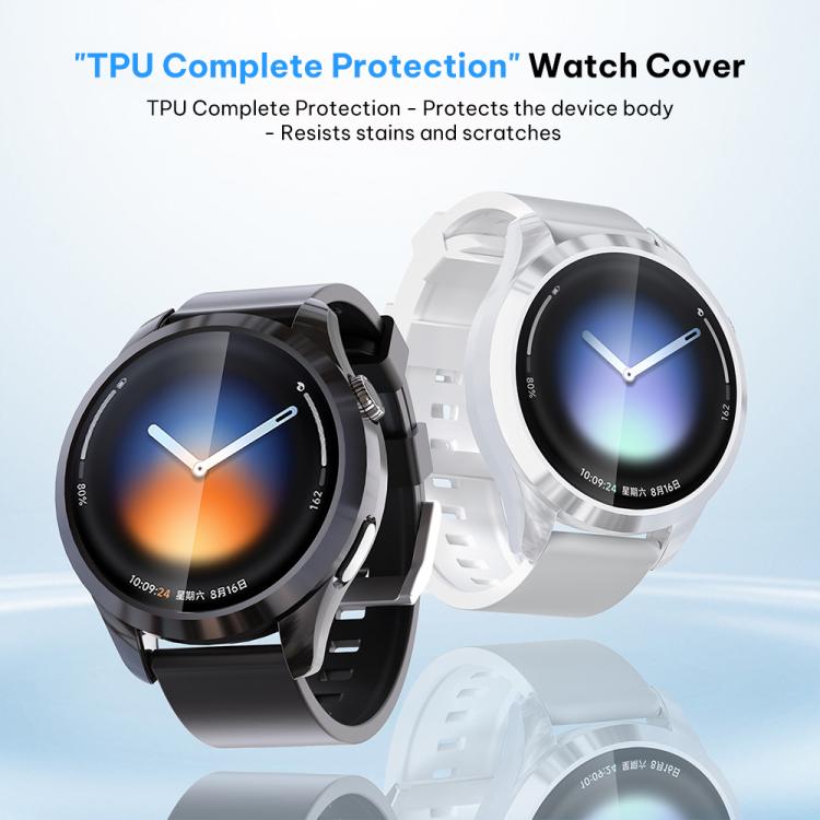 For Xiaomi Watch 5 xDfind Electroplated TPU Watch Protective Case