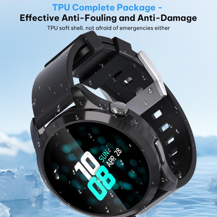 For Xiaomi Watch 5 xDfind Electroplated TPU Watch Protective Case
