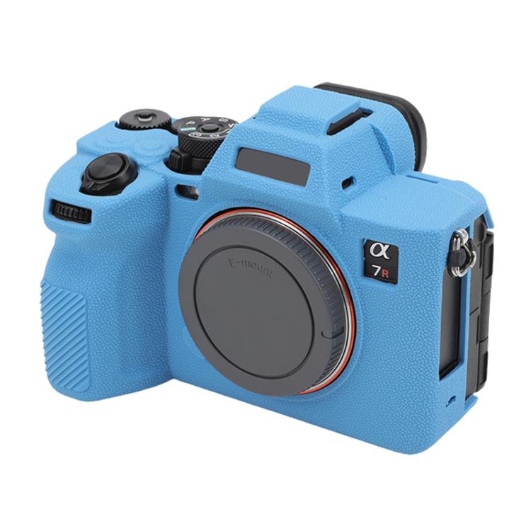 For Sony Alpha 7 V / ILCE-7M5 Litchi Texture Soft Silicone Protective Case