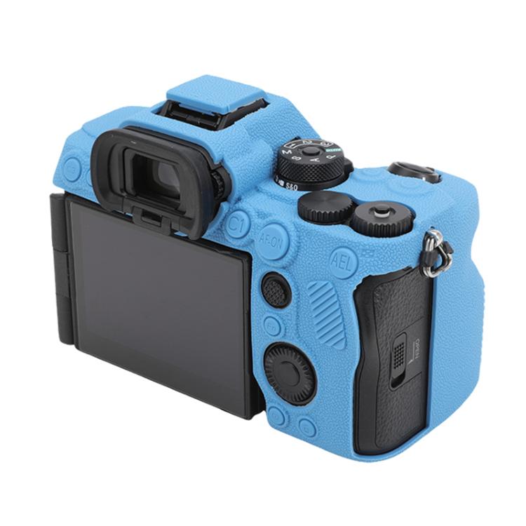 For Sony Alpha 7 V / ILCE-7M5 Litchi Texture Soft Silicone Protective Case