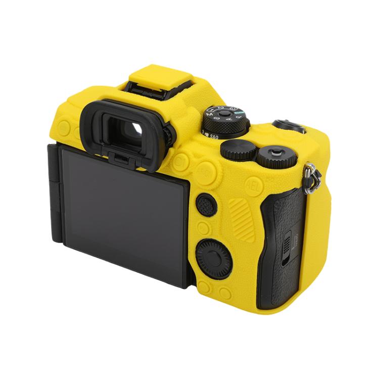 For Sony Alpha 7 V / ILCE-7M5 Litchi Texture Soft Silicone Protective Case