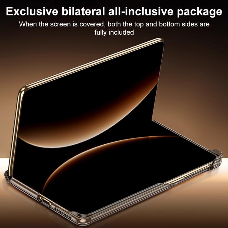 For Huawei Mate X7 GKK Dual Center Leather Hinge Magnetic Phone Case