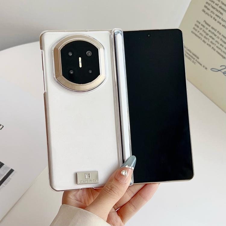 For Huawei Mate X7 Icy Matte Magnetic Dual Hinge Phone Case with Nameplate