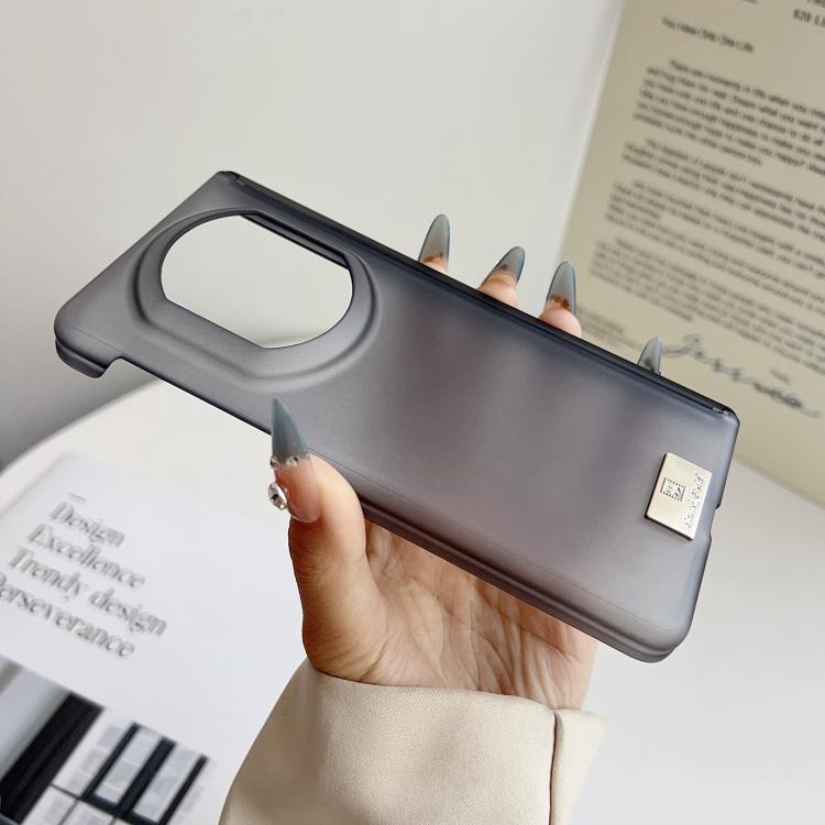 For Huawei Mate X5 Icy Matte Magnetic Dual Hinge Phone Case with Nameplate