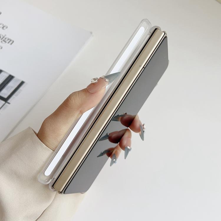For Huawei Mate X5 Icy Matte Magnetic Dual Hinge Phone Case with Nameplate