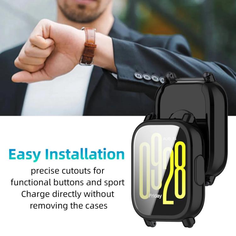 For Redmi Watch 5 Active xDfind TPU Full Coverage Watch Protective Case