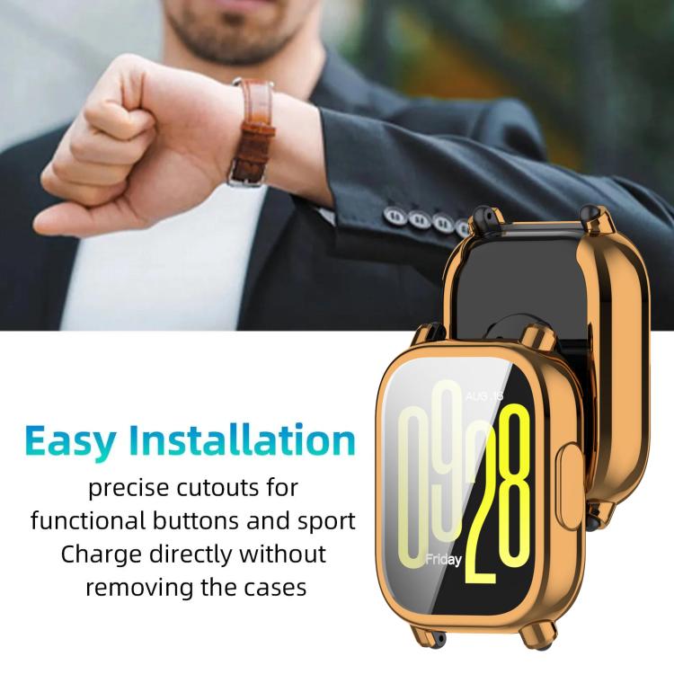 For Redmi Watch 5 Active xDfind TPU Full Coverage Watch Protective Case