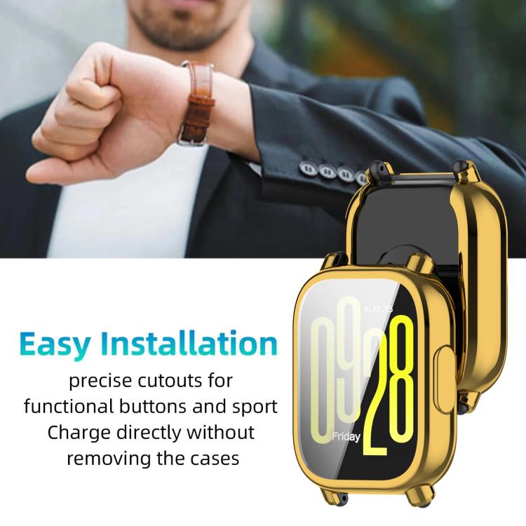 For Redmi Watch 5 Lite xDfind TPU Full Coverage Watch Protective Case