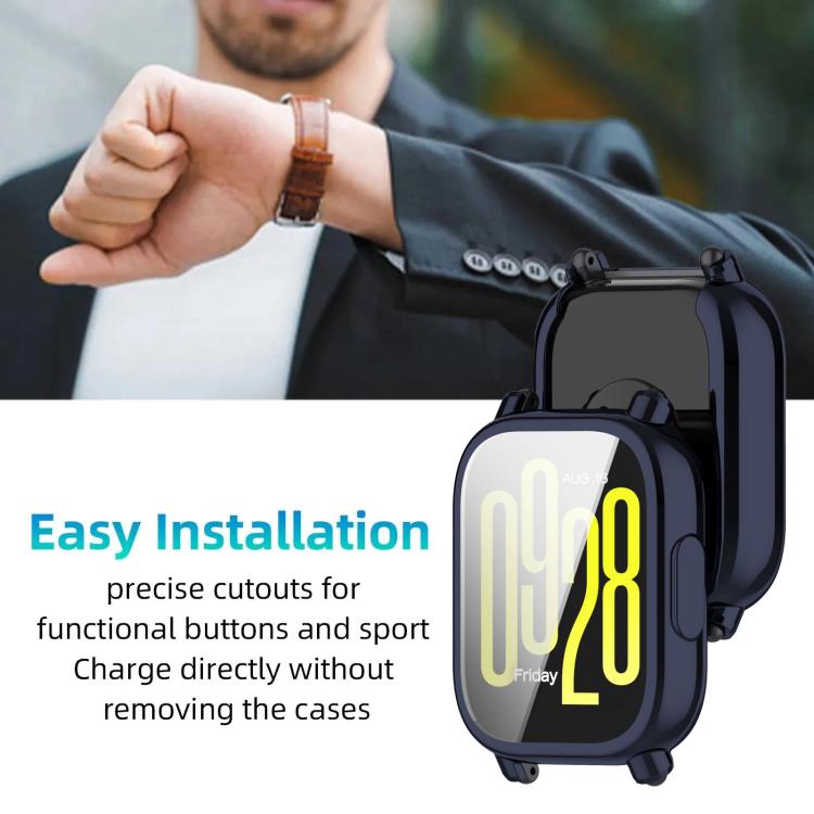 For Redmi Watch 5 Lite xDfind TPU Full Coverage Watch Protective Case