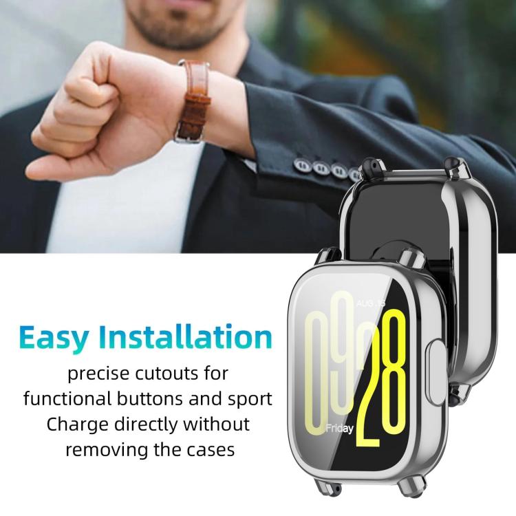 For Redmi Watch 5 Lite xDfind TPU Full Coverage Watch Protective Case