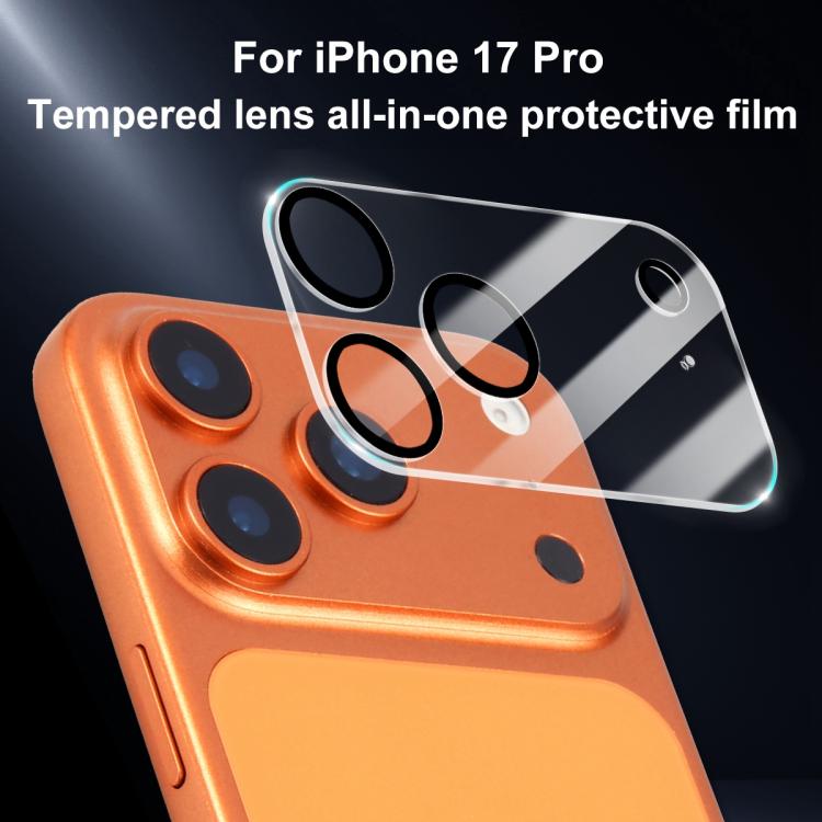 For iPhone 17 Pro XDcase 5pcs Silkscreen Integrated Tempered Glass Back Camera Film