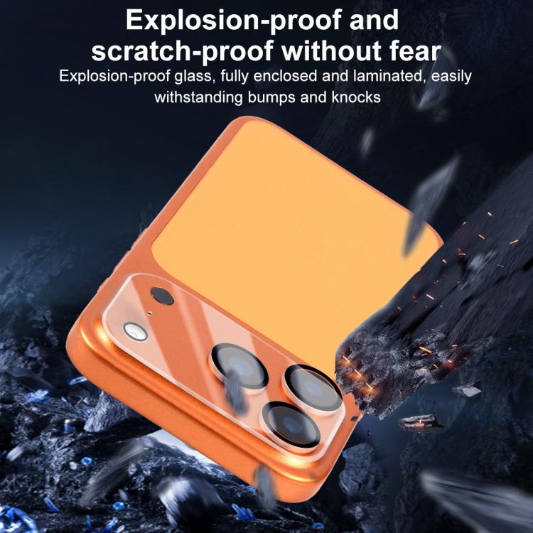 For iPhone 17 Pro XDcase 5pcs Silkscreen Integrated Tempered Glass Back Camera Film