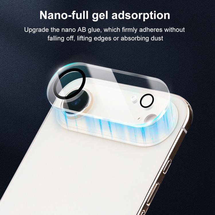 For iPhone Air XDcase 5pcs Silkscreen Integrated Tempered Glass Back Camera Film