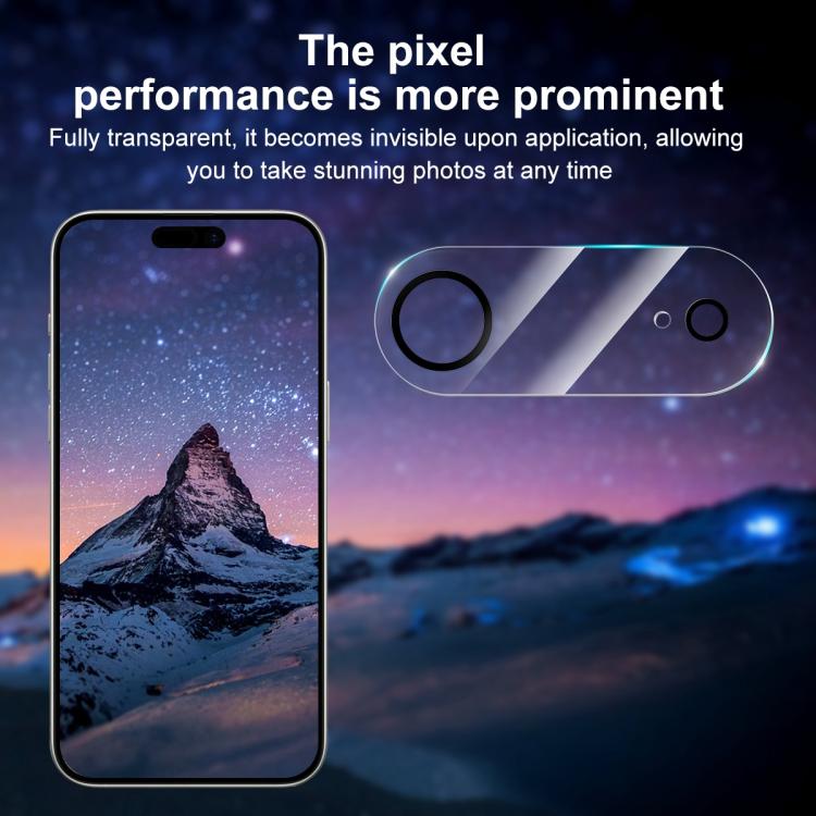 For iPhone Air XDcase 5pcs Silkscreen Integrated Tempered Glass Back Camera Film