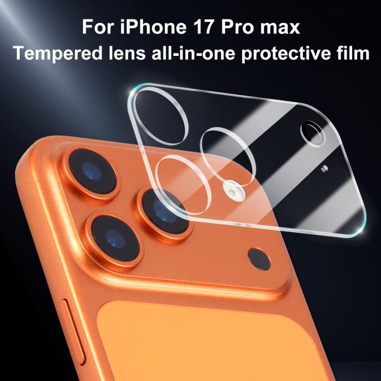 For iPhone 17 Pro Max XDcase 5pcs Transparent Integrated Tempered Glass Camera Film