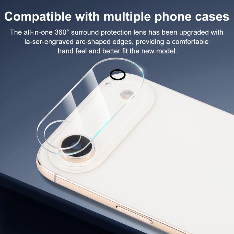 For iPhone Air XDcase 5pcs Transparent Integrated Tempered Glass Camera Film